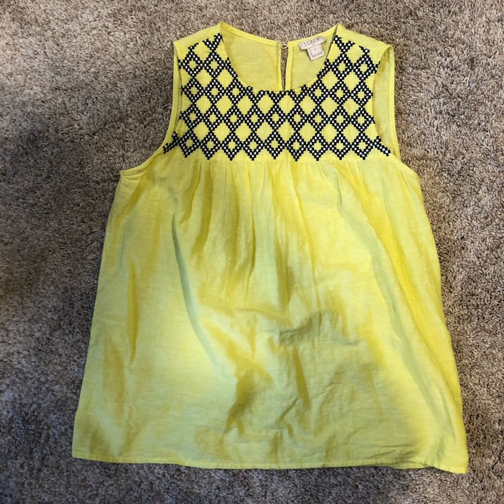 J.Crew Linen Tank!